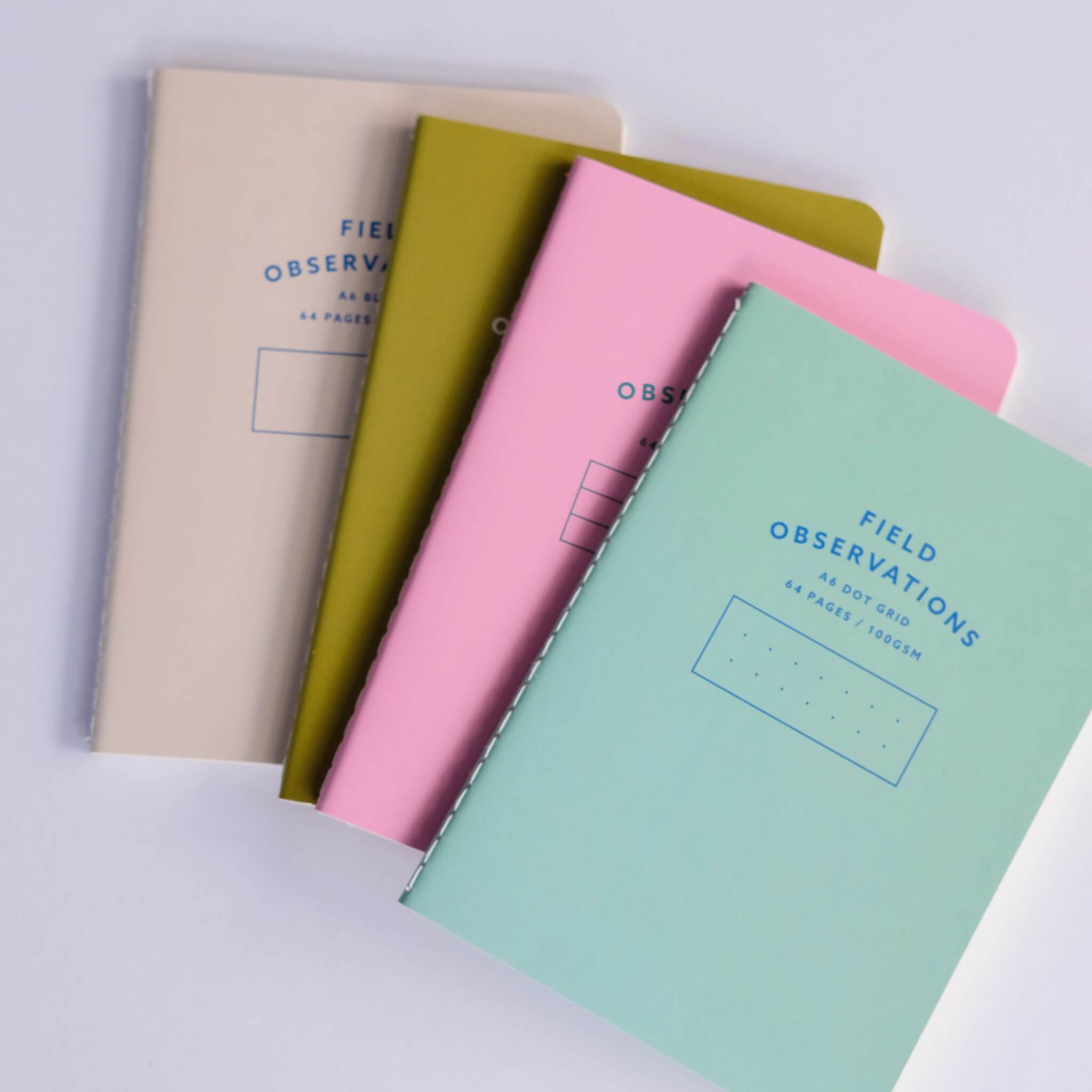A6 dot grid notebook