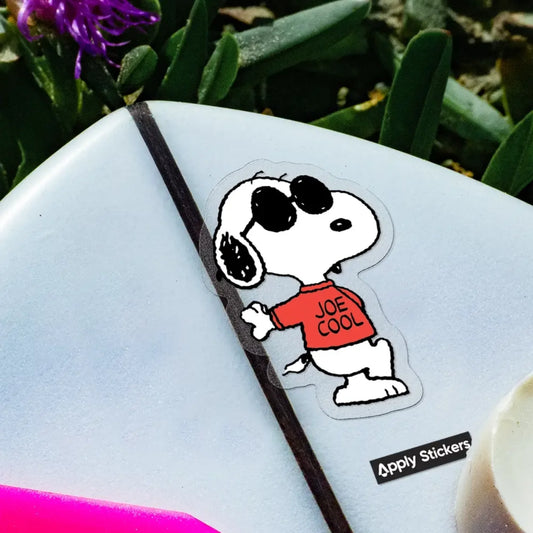 Joe Cool Snoopy Sticker