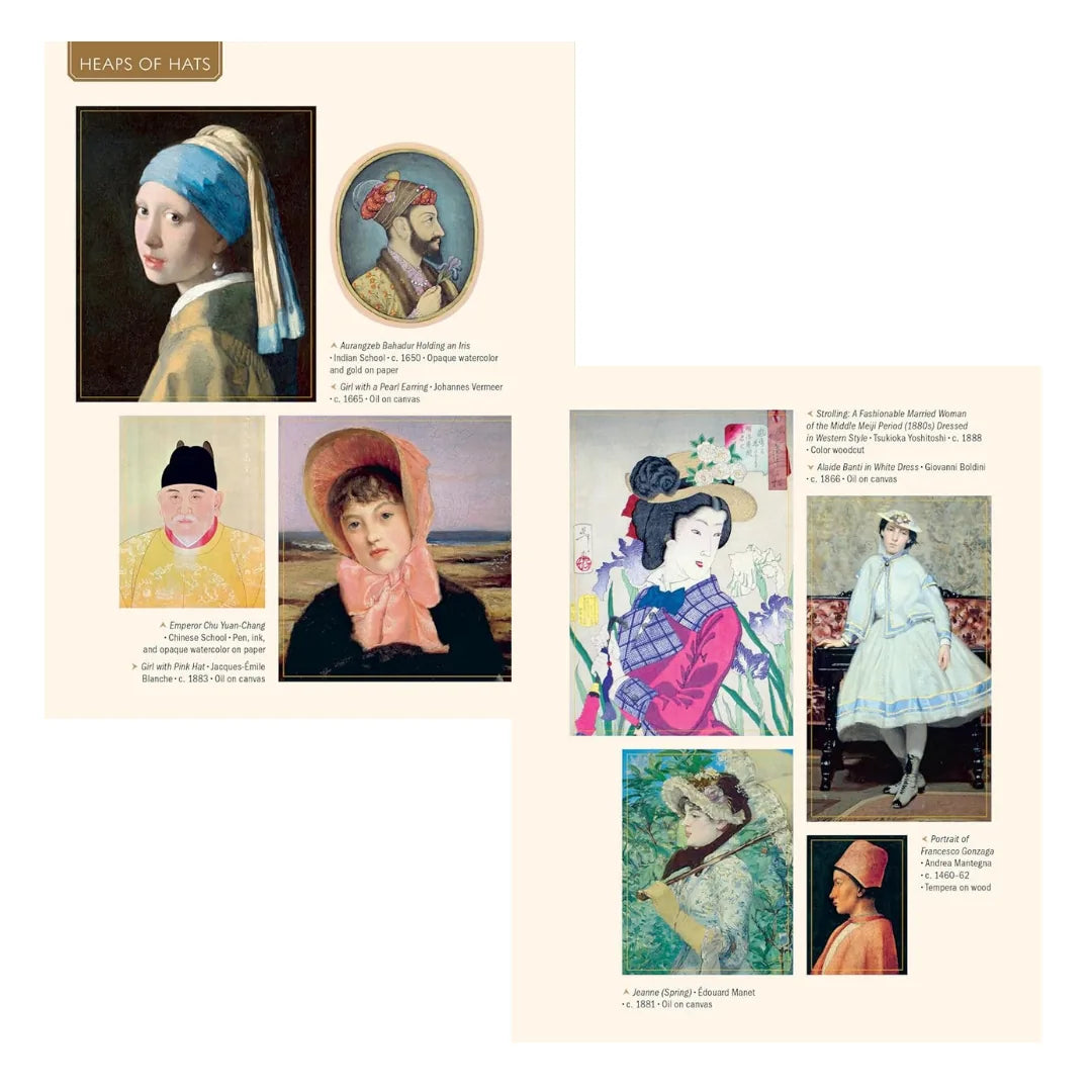The Art Lover's Sticker Book - 350+ Stickers