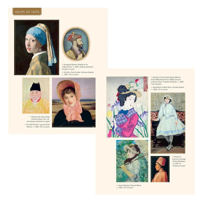 The Art Lover's Sticker Book - 350+ Stickers