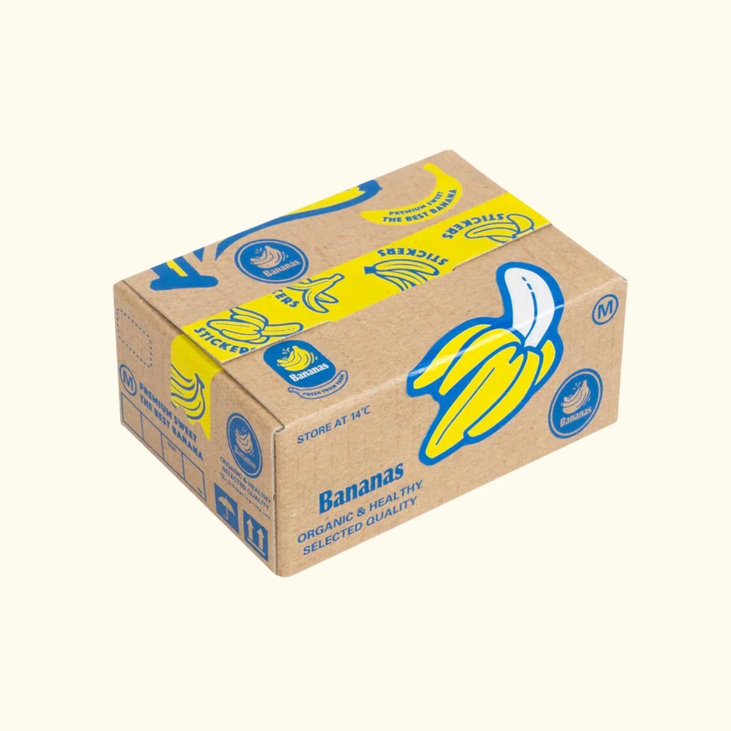 Greeting Life Haco stickers – bananas design