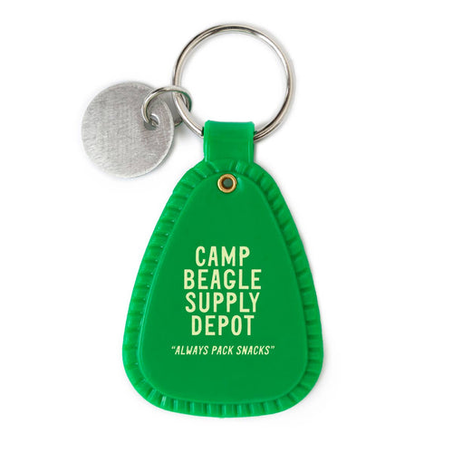 Peanuts Snoopy Beagle Scout keychain
