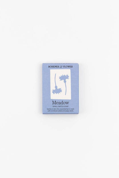 Bohemia and Flower Cornflower & Poppy Seed Unscented Soap Bar - Soap - Subject to Change