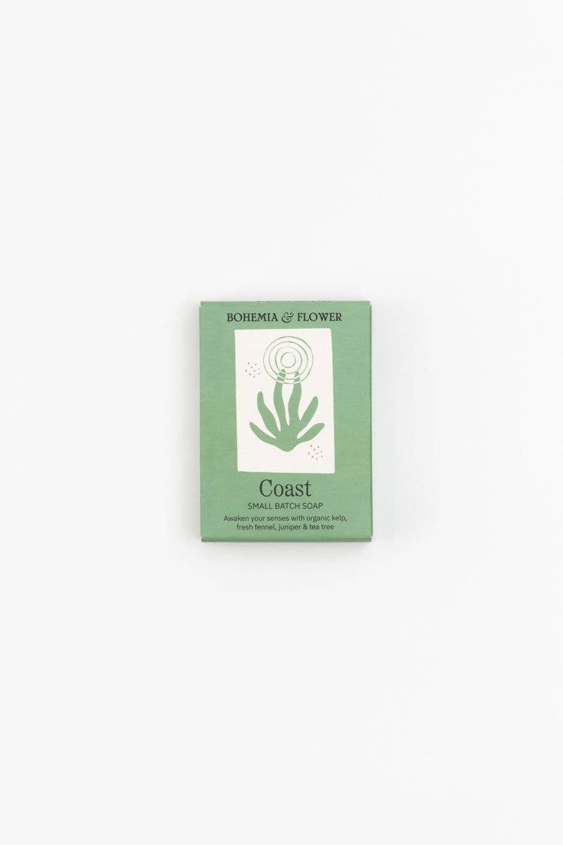 Bohemia and Flower Seaweed & Tea Tree Soap Bar - Soap - Subject to Change