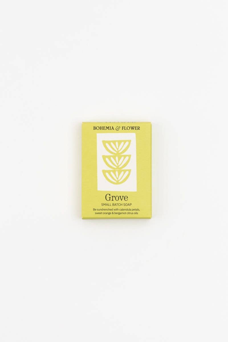 Bohemia and Flower Spanish Orange, Bergamot & Calendula Soap Bar - Soap - Subject to Change