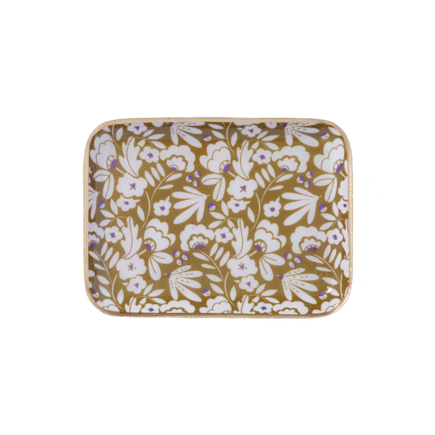 Bonheur du Jour Enamel Tray - Iris - Tray - Subject to Change