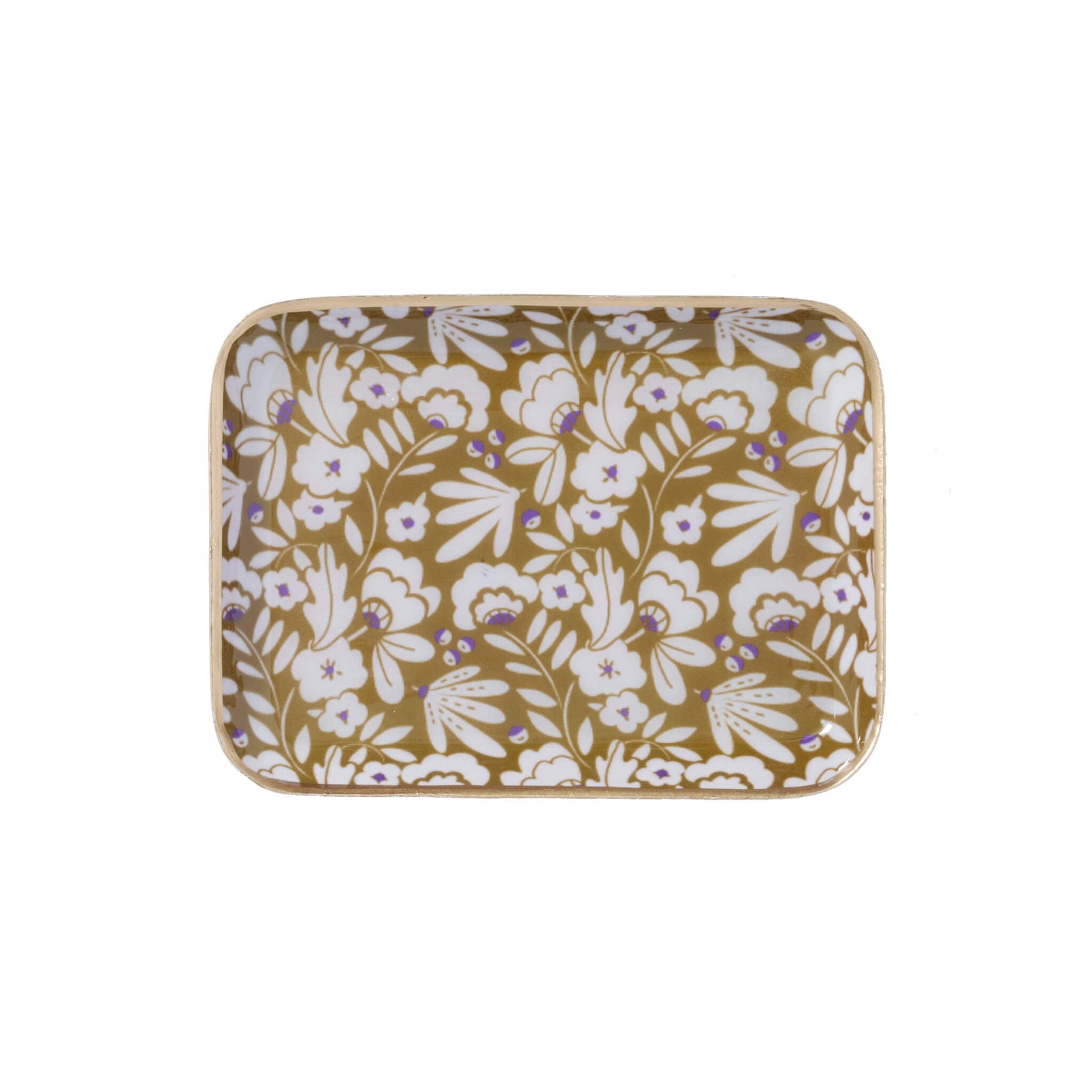 Bonheur du Jour Enamel Tray - Iris - Tray - Subject to Change