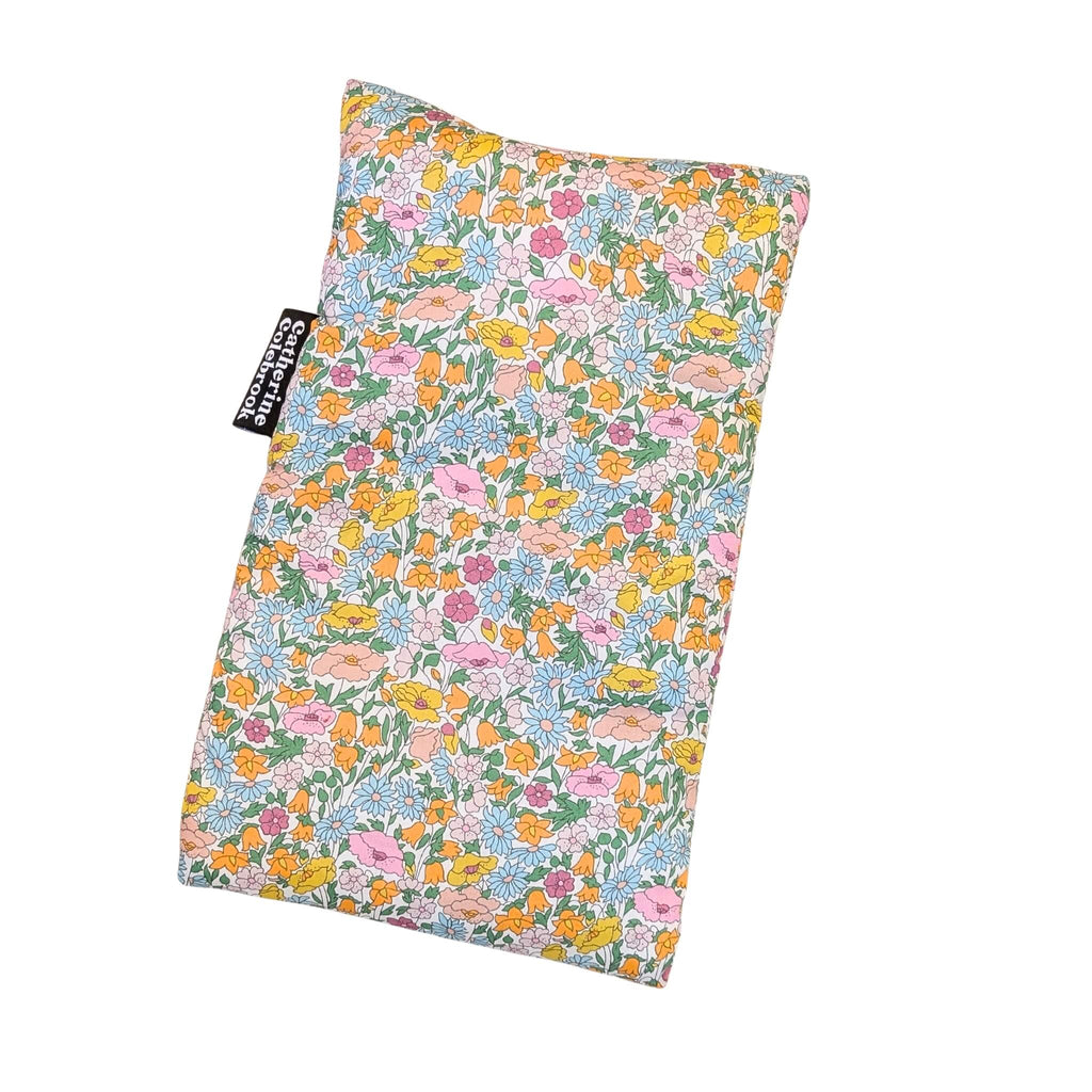 Bundle - Liberty Fabric Mini Hot Water Bottle & Eye Mask in Poppy Forest - Hot Water Bottle - Subject to Change
