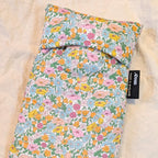 Bundle - Liberty Fabric Mini Hot Water Bottle & Eye Mask in Poppy Forest - Hot Water Bottle - Subject to Change