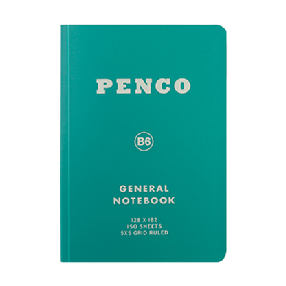 Hightide Penco Soft PP Notebook (Grid, B7) - Yellow