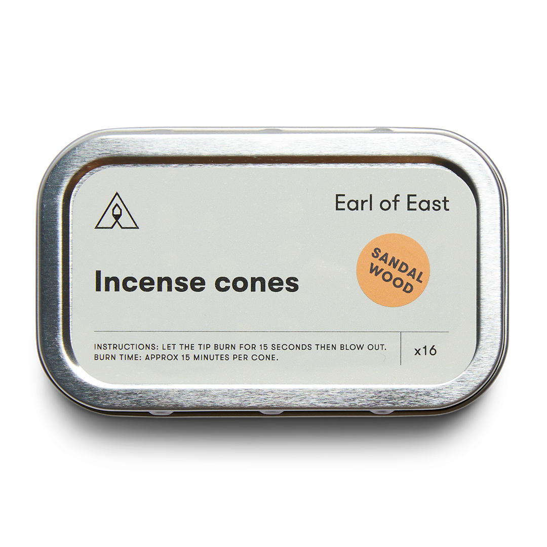 Sandalwood Incense Cones 16pk