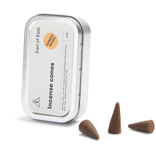 Sandalwood Incense Cones 16pk