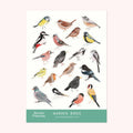 Garden Birds Sticker Sheet