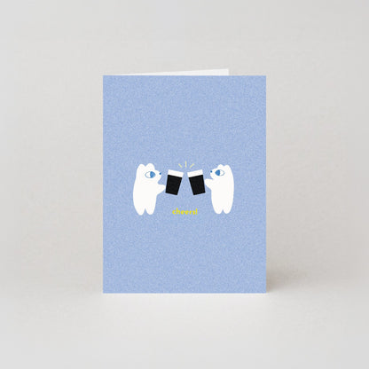 Cheers Mini Card – Guinness / Congratulations Card