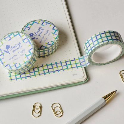 Quilted Grid Washi Tape