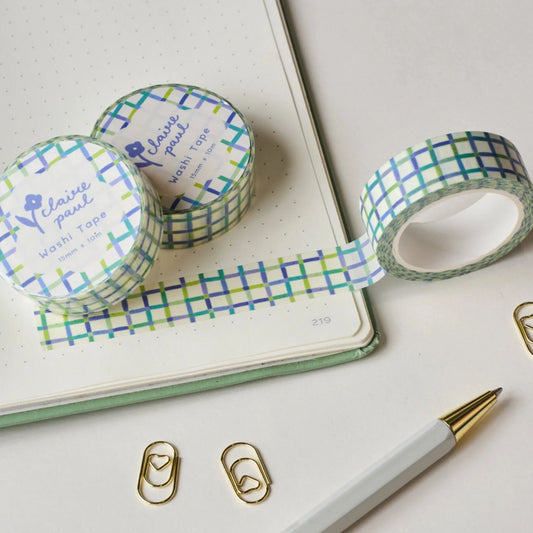 Quilted Grid Washi Tape
