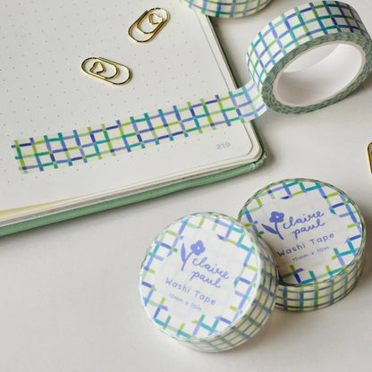 Quilted Grid Washi Tape