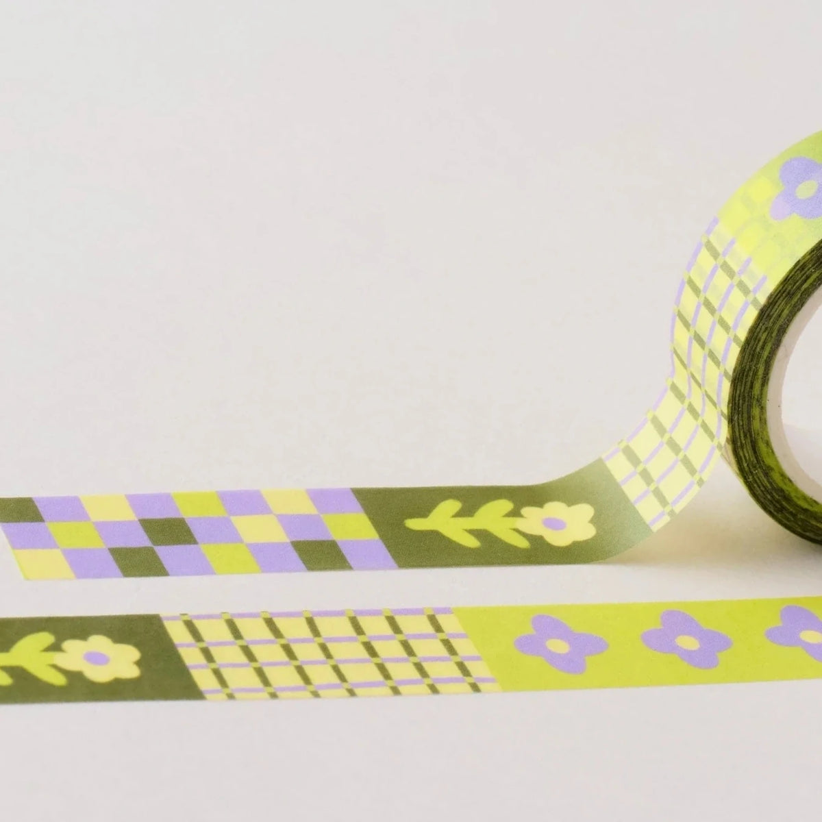 Flower patch washi tape