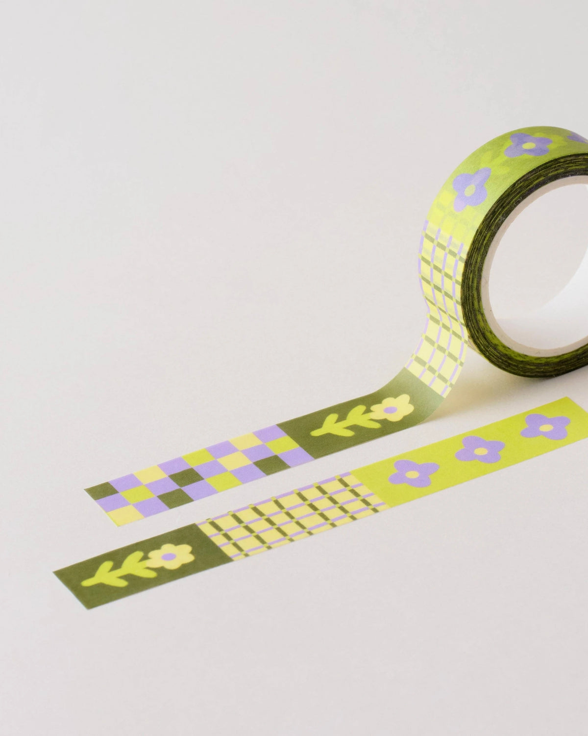 Flower patch washi tape