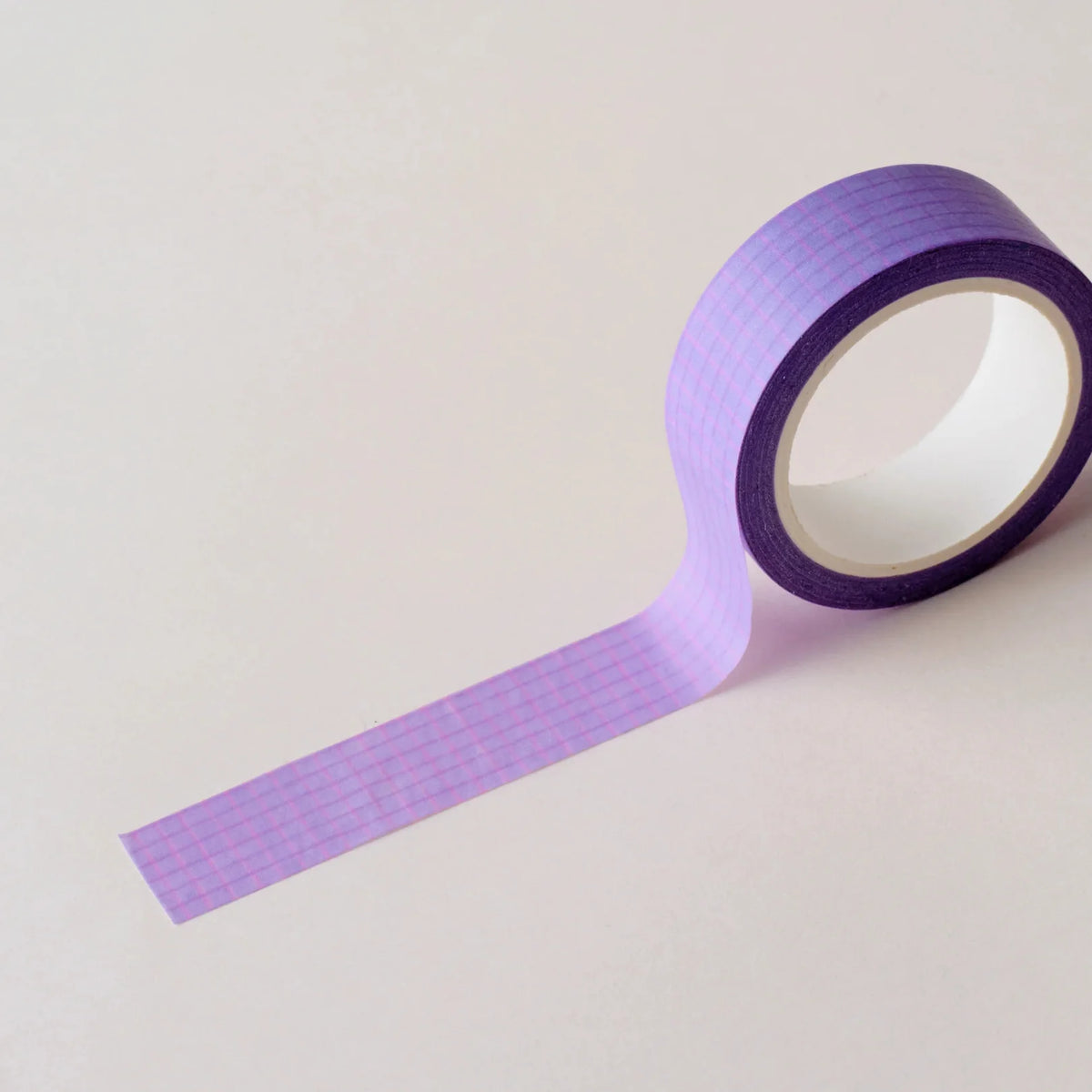 Purple Grid Washi Tape