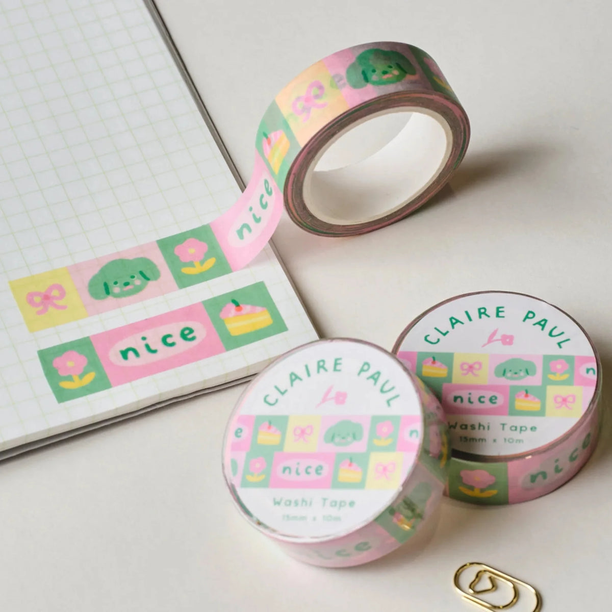 Nice Charms Washi Tape