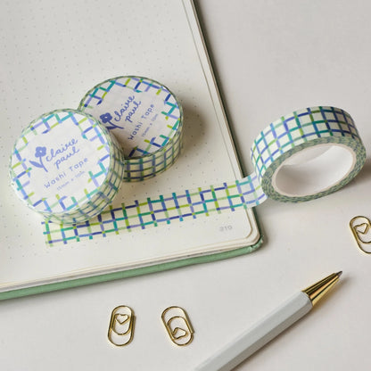 Quilted Grid Washi Tape