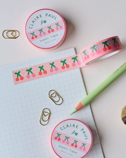 Cherries washi tape