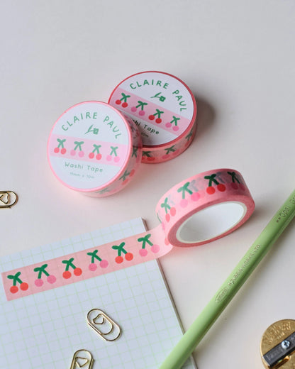 Cherries washi tape