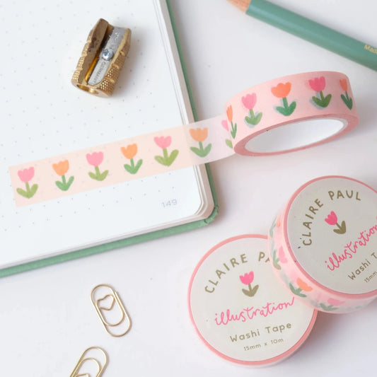 Tulip washi tape