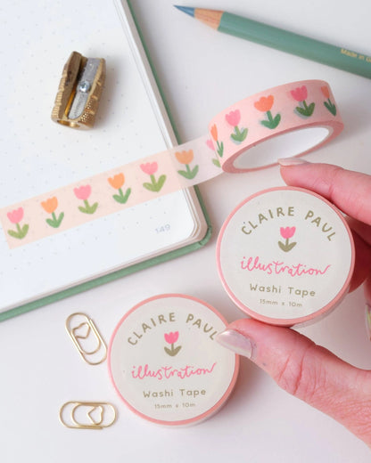 Tulip washi tape