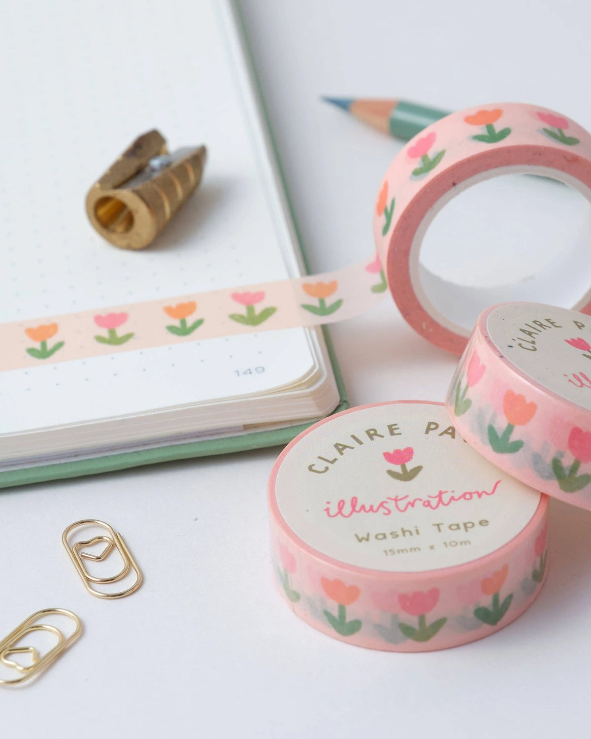 Tulip washi tape