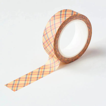 Yellow Check Washi Tape