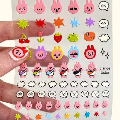 Nail Stickers 3D
