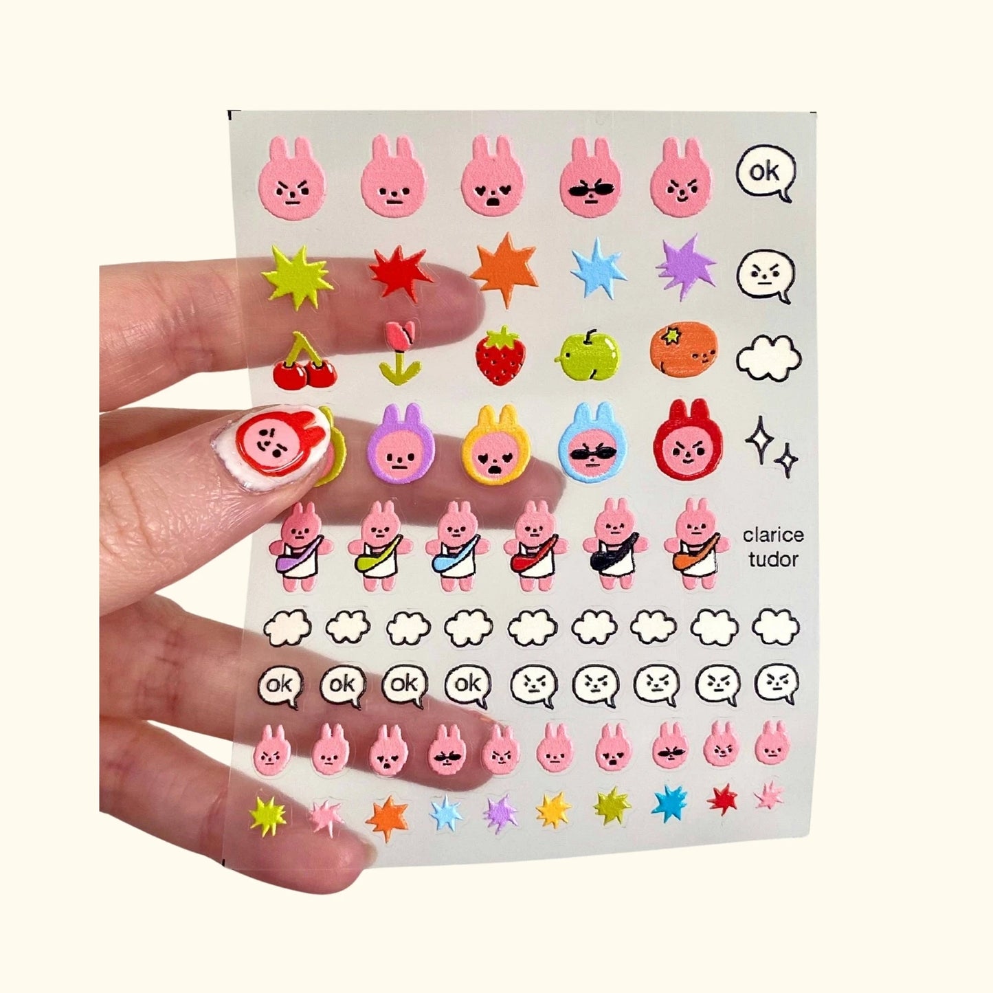 Nail Stickers 3D