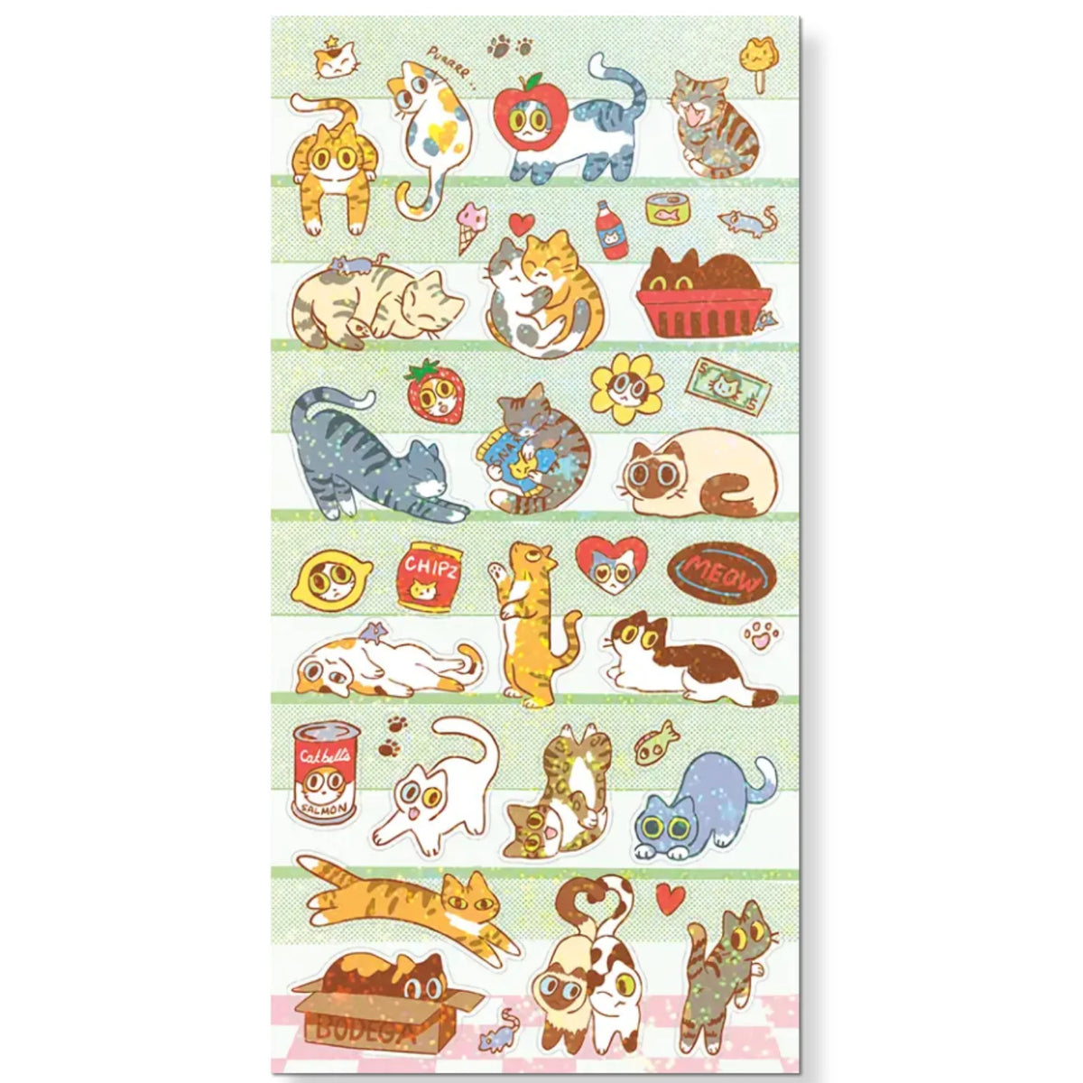 Bodega Kitties Sticker Sheet