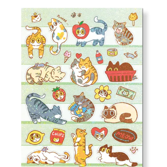 Bodega Kitties Sticker Sheet