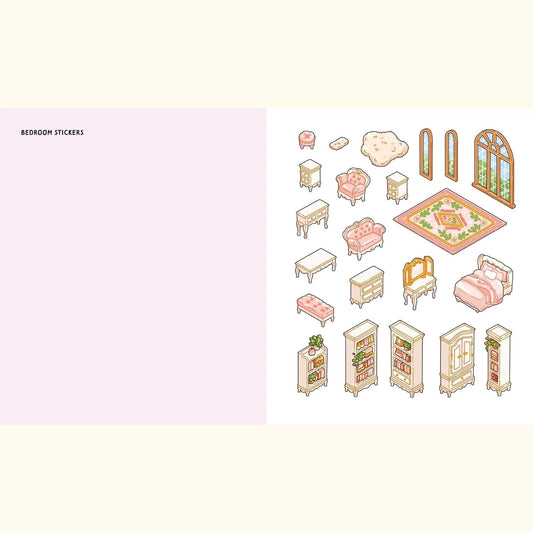 Cute 'n' Cozy Sticker Therapy Book