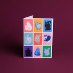 Cat greeting card from Evermade