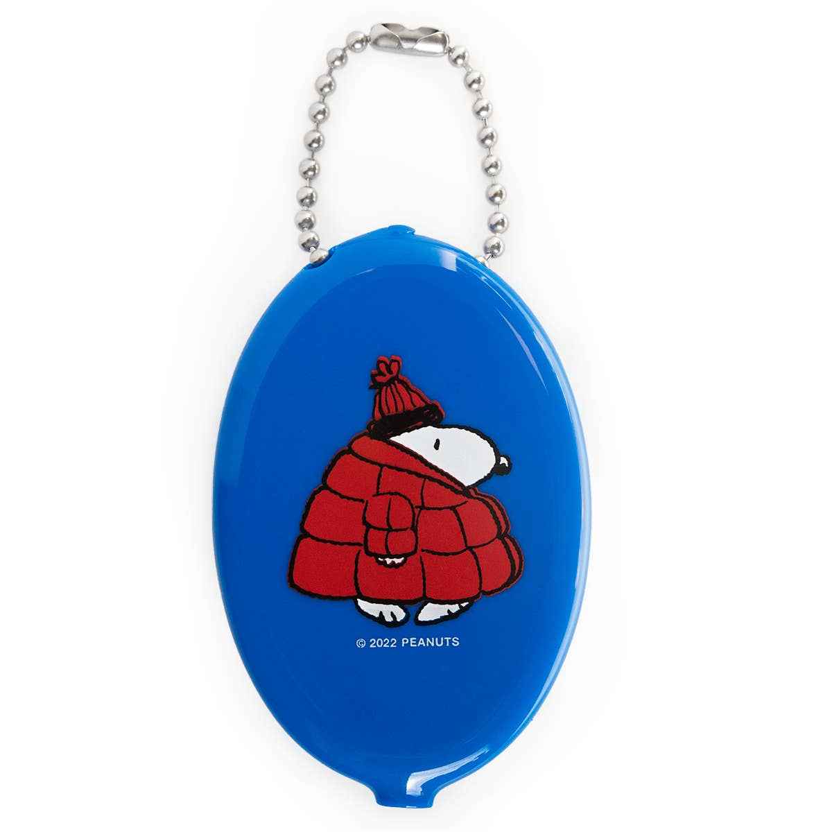 Snoopy coin purse featuring Puffy Coat design