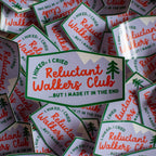 Reluctant Walkers Club vinyl sticker UK