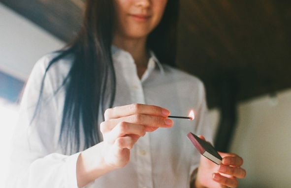 Japanese 10 Minute Incense Stick in Ambergris