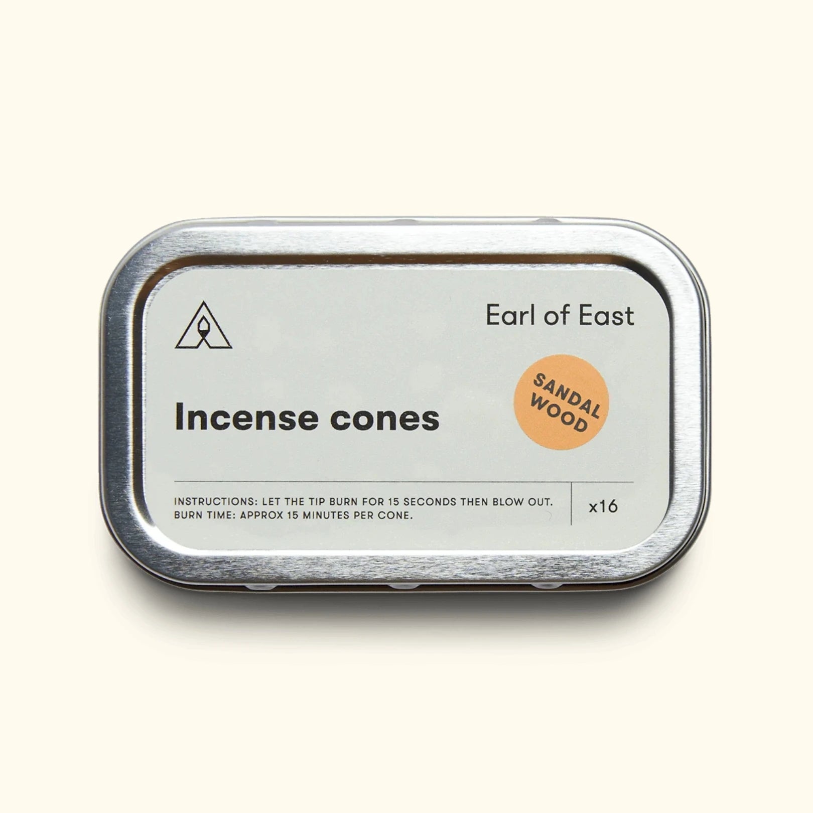 Earl of East sandalwood incense cones