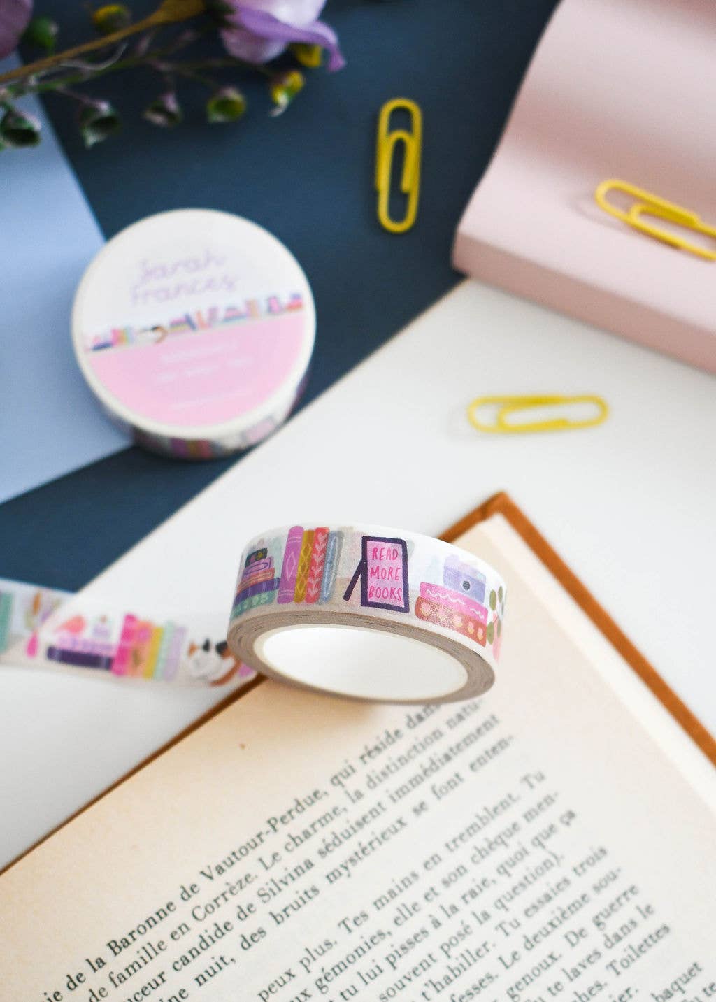 Bookshelf Washi Tape