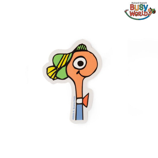 Richard Scarry Lowly Worm Sticker