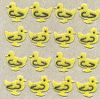 Fuzzy Duckling Mini Sticker Sheet