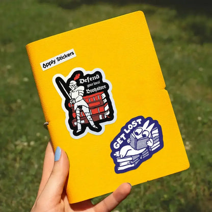 Get Lost Book Club Sticker
