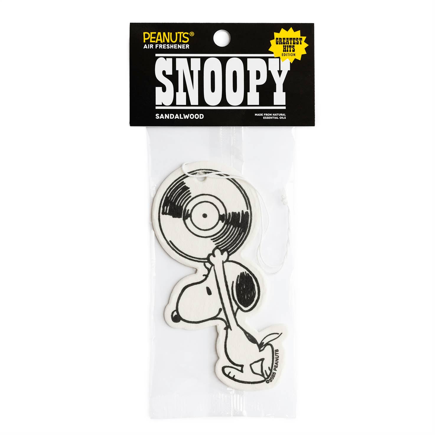 Greatest Hits x Peanuts® - Snoopy Record Air Freshener - Car Air Freshener - Subject to Change