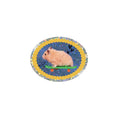 Skateboard Hamster Glitter Sticker