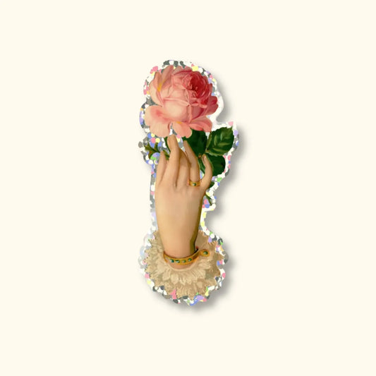 Lovers Hand Sticker