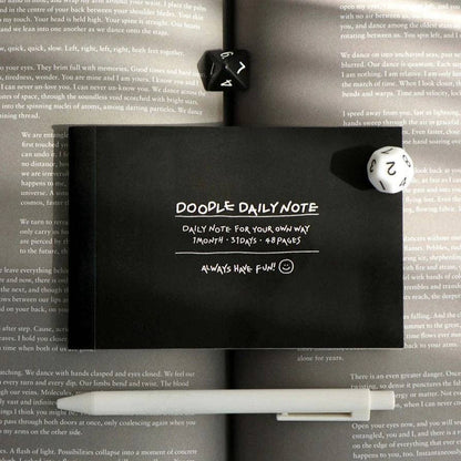 Iconic Doodle Daily Mini Notebook - Notebook - Subject to Change